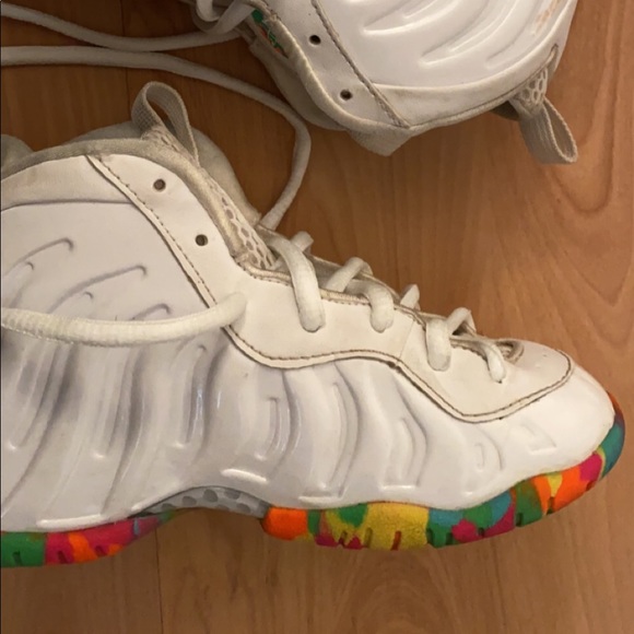 Nike Fruity Pebbles Little lil Posites in White - Picture 8 of 10